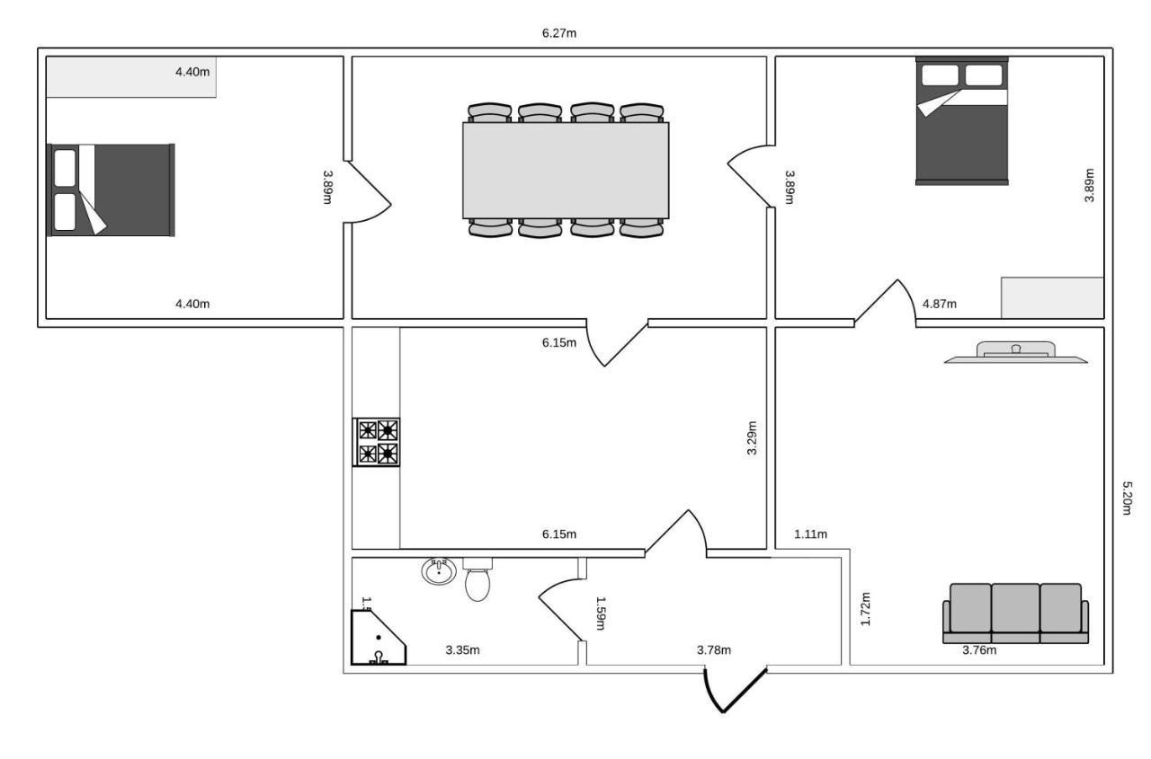 Homely 1 Bedroom Flat By The Copenhagen Lakes Bagian luar foto